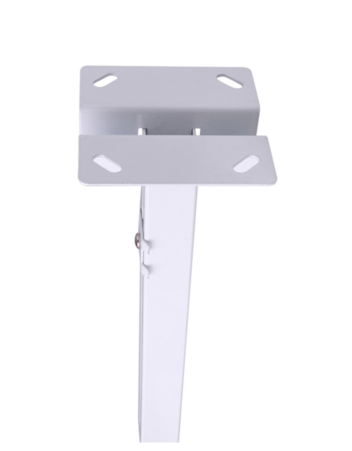 Supporto a soffitto per videoproiettore "Slim", universale, regolabile da 42/65cm (bianco)