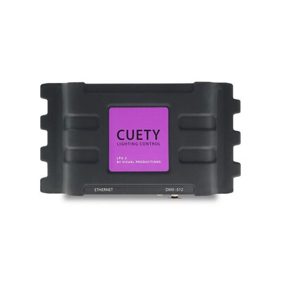 Visual Productions - Cuety LPU-2 - 1-universe lighting controller with OSC, UDP, TCP, HTTP, works with iPad