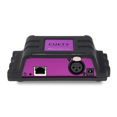 Visual Productions - Cuety LPU-2 - 1-universe lighting controller with OSC, UDP, TCP, HTTP, works with iPad