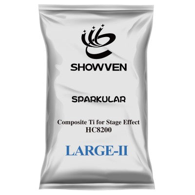 Sparkular - HC8200 LARGE-II   - Granules designed for SPARKULAR FALL and Cyclone to generate SPARK effects - 12 bags