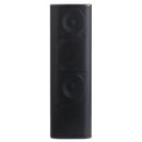 iLINE43 Black  - 80 W @ 8 ohm column with 4 x 3" speakers for installation