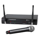 Audiophony - 1 GO Mono receiver + 1 GO Hand handheld transmitter, 16 UHF frequencies, 823 - 832 and 863 - 865 MHz