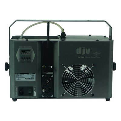 DJV by DJ Power - Mini haze machine, new and fast heater, 3 L fluid tank, 12.5 h on full output, DMX control