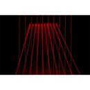 Laserworld - 1200 mW beambar red laser bar, 10 single beam outputs, analogue modulation