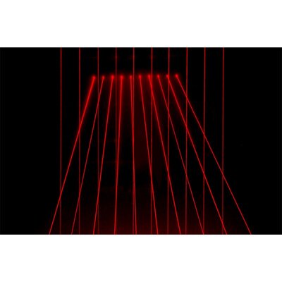 Laserworld - BeamBar 10R MK3 - 1200 mW beambar red laser bar, 10 single beam outputs, analogue modulation