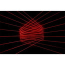 Laserworld - 1200 mW beambar red laser bar, 10 single beam outputs, analogue modulation