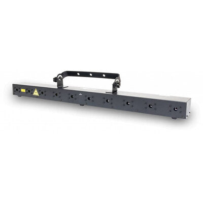 Laserworld - BeamBar 10R MK3 - 1200 mW beambar red laser bar, 10 single beam outputs, analogue modulation