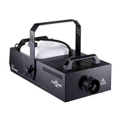 DJ Power - H-7 - Professional fog machine, enormous output of 40,000 cuft/min, LCD + wireless + DMX control