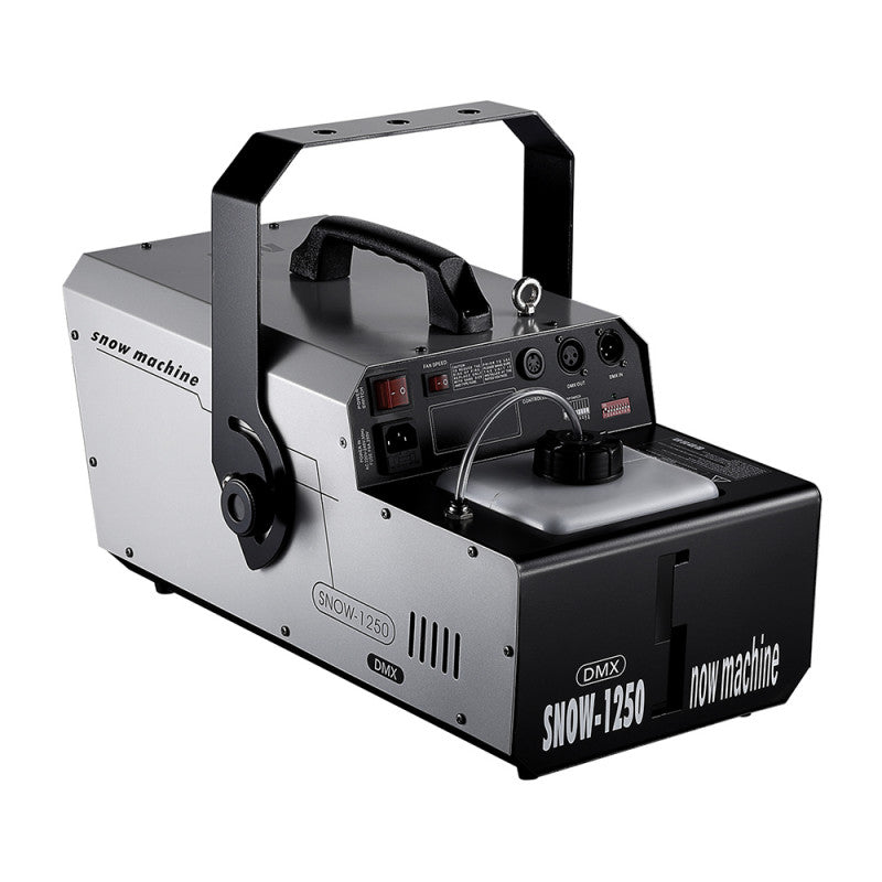 DJV by DJ Power - SNOW-1250 - Snow machine, 1500 W, high output snow, max. output distance 5 m, DMX control