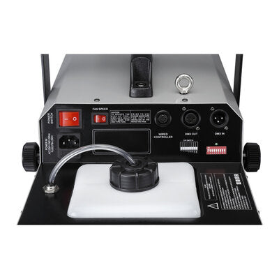 SNOW-1250 - 1500 W snow machine, high output snow, max. output distance 5 m, DMX control