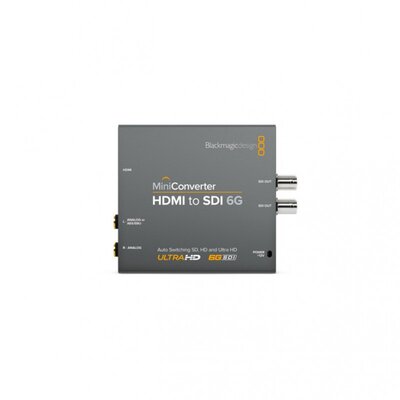 Blackmagic Design - HDMI to SDI 6G converter up to Ultra HD with audio