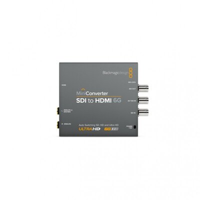 Blackmagic Design - Mini Converter - SDI to HDMI 6G - SDI to HDMI converter with audio up to Ultra HD