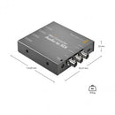 Blackmagic Design - Mini Converter - Audio to SDI 2 - SDI audio embedder from 8 CH AES/EBU or 4 CH analog audio