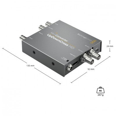 Blackmagic Design - Up, down and cross converter, includes full NTSC/PAL standards converter