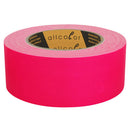 Allcolor - Neon Cloth Tape 649 50 neon pink  - High-quality PE-coated cloth tape, very high tack, water proof, pink 50 mm
