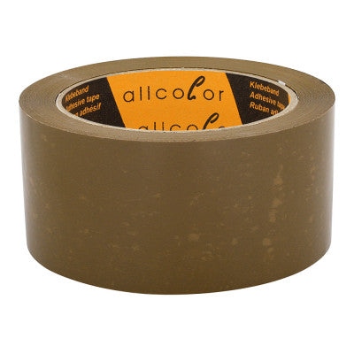 Allcolor - Packaging Tape PVC 820 brown  - Smooth, tear proof HD-PVC-foil tape, waterproof, brown 48 mm