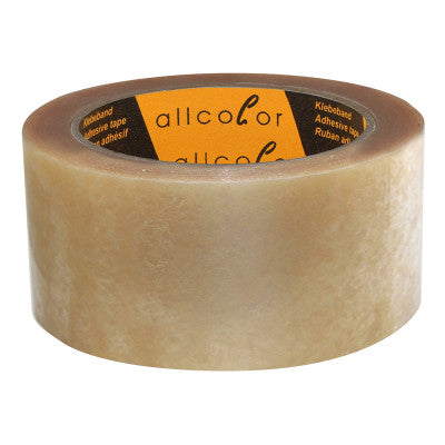 Allcolor - Packaging Tape PVC 820 transparent  - Smooth, tear proof HD-PVC-foil tape, waterproof, transparent 48 mm