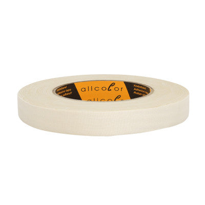 Allcolor - Inscription Tape 668  - Uncoated rayon cloth tape, white 19 mm