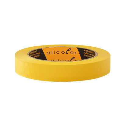 Allcolor - Inscription Tape 551 yellow  - Grooved LD-PVC foil tape, yellow 19 mm