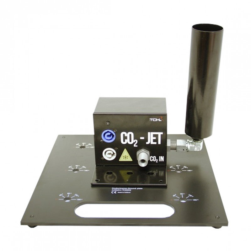 The Confetti Maker - CO2 Jet - Small device designed to blow white clouds of CO2, 3/8" tube inlet and powerCOM IN/OUT