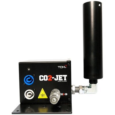The Confetti Maker - Small device designed to blow white clouds of CO2, 3/8" tube inlet and powerCOM IN/OUT