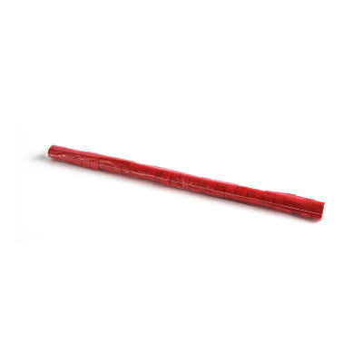 The Confetti Maker - Streamer 10 m x 1,5 cm - Red - Red flameproof streamer, 10 m x 1.5 cm, sleeve of 32 streamers