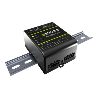 MADRIX - NEBULA  - Art-Net Node / USB 2.0 Interface, SPI converter for 12 Universes, 2 x OUT, DIN rail