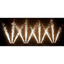 Sparkular - 3-way sparks machine, with one vertical nozzle and two 25° angle nozzles