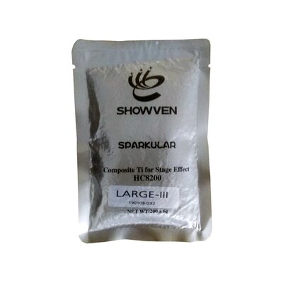 Sparkular - HC8200 LARGE-III   - Granules designed for SPARKULAR Cyclone to generate SPARK effects, 12 bags, Large III type