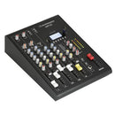 MPX6  - 6 CH mixer,  compressor + effects, USB / SD / BT player