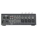 Audiophony - 8 CH analogue mixer with MIC / line inputs, compressor and effects, USB / SD / BT player