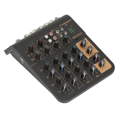 Audiophony - Mi4U  - Mixer 4CH 2 Mic+2 stereo + USB port