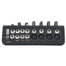 Audiophony - Mi6U  - 6 CH analog mixer, 4 MIC/line + 2 stereo + USB port