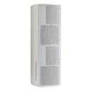 iLINE43 White  - 80 W @ 8 ohm column with 4 3" speakers for installation -White