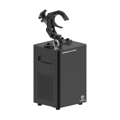 Sparkular - 250 W compact spark machine, indoor use, new power supply structure for enhanced stability, noise levels below 50 dB, wireless remote