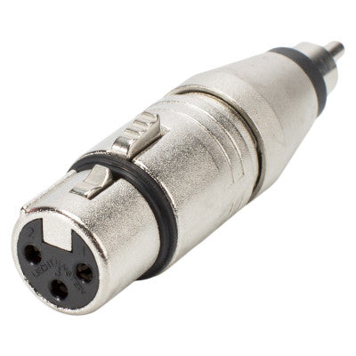 Neutrik - NA2FPMM  - Adapter 3 pole XLR female – RCA / phono plug