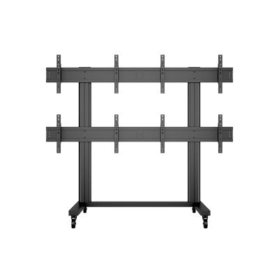 Multibrackets - MB9710 - M Public Video Wall Stand 4-Screens 40-55" VESA 800x400 Black