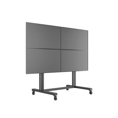 Multibrackets - MB9710 - M Public Video Wall Stand 4-Screens 40-55" VESA 800x400 Black