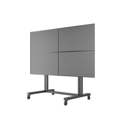 Multibrackets - MB9710 - M Public Video Wall Stand 4-Screens 40-55" VESA 800x400 Black