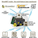 Laserworld - PL-20.000RGB MK3 with ShowNET - 20,000 mW Purelight Series laser projector with ShowNet, RGB diode laser sources, built-in network DAC