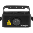 Laserworld - 300 mW Ecoline Series RGB laser projector, DMX, stand-alone, sound-to-light, Master/Slave