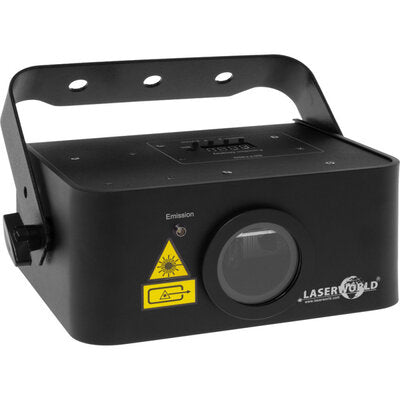 Laserworld - 300 mW Ecoline Series RGB laser projector, DMX, stand-alone, sound-to-light, Master/Slave
