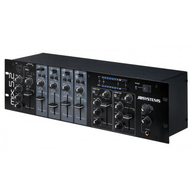 JB Systems - MIX 5.2  - Mixer/Matrix with 5 channels & 2 Independent Zones