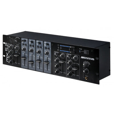JB Systems - Mixer with 5 channels and 2 independent zones