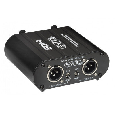 Synq - SDI-1  - Passive Stereo DI Box, groundloop isolator