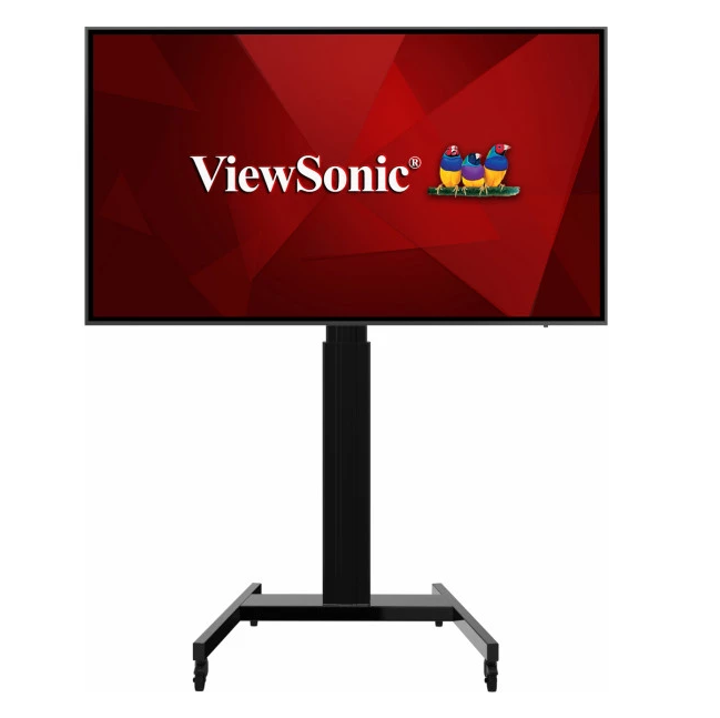 Supporto per monitor con carrello ad altezza variabile e controllo motorizzato per display da 42" fino a 86" ViewSonic VB-CNM-002