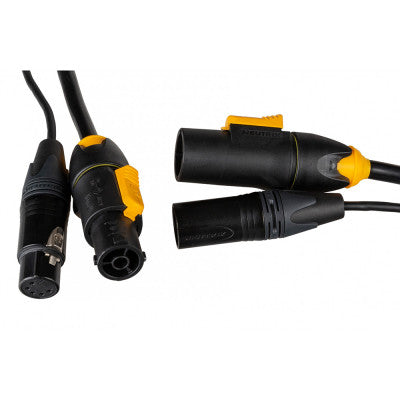 Hilec - TRUE1/XLR-5P 1.5M  - Combicable PowerCON/DMX XLR5 connectors, 1.5 m