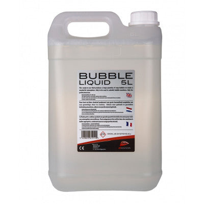 JB Systems - BUBBLE LIQUID 5L  - Liquid for bubble machine, 5L