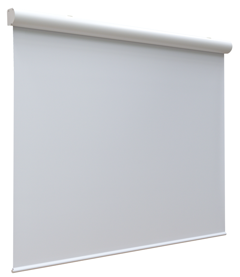 Schermo proiezione "Power-Max" motorizzato, con telo "White" bianco ottico classico 300x169cm 136" 16:9