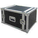 RACK CASE 8U  - Professional fight case rack 19" 8U